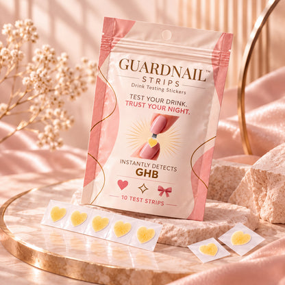 GuardNail™ Drink Testing Stickers